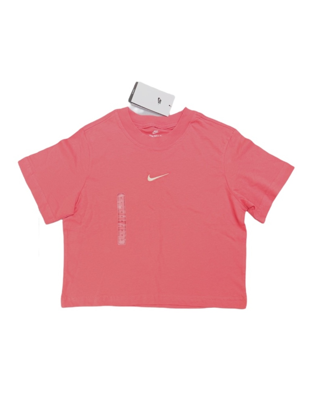 Nike Coral Cropped Short-Sleeve T-Shirt - Activewear (Small / New)
